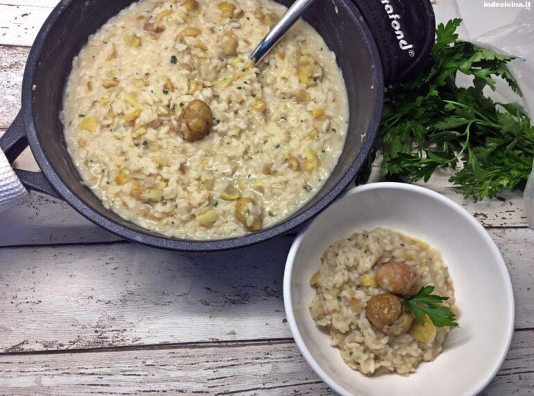 Risotto alle castagne