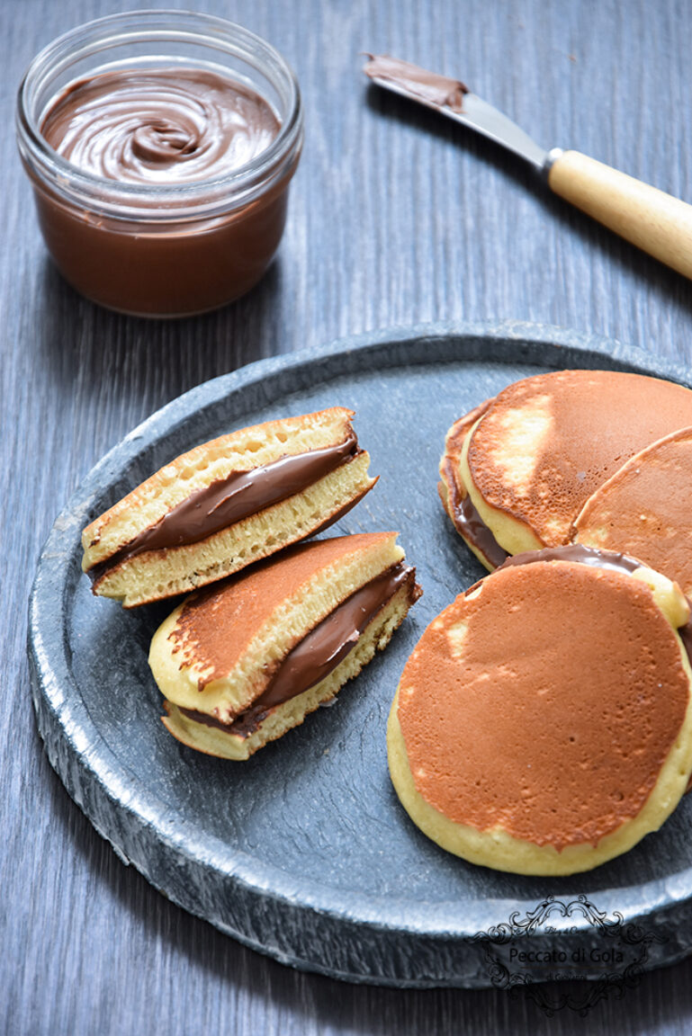 Dorayaki alla nutella