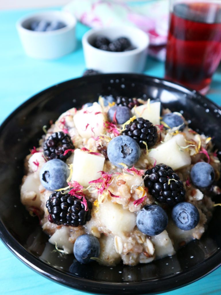 Porridge d’avena vegano